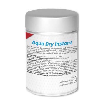 Aqua Dry Instant – High-Concentration Filter Bacteria for Ponds & Filters 300g