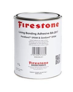 Firestone EPDM Lining Bonding Adhesive BA-2017 Adhésif 1L, consommation : 2,5 m2/L (des deux côtés)